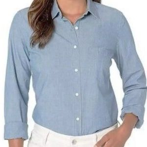 UNTUCKit Valori Denim Button-Up Shirt